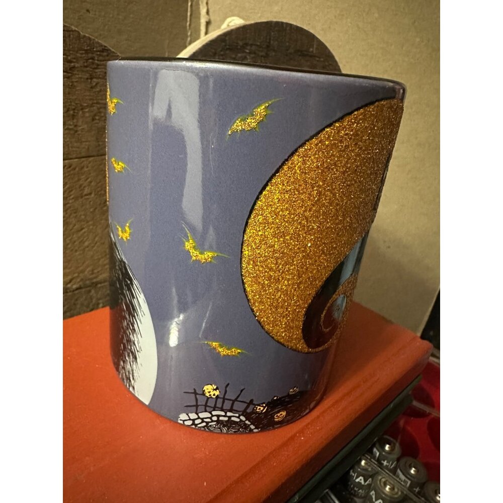 Disney Tim Burton's The Nightmare Before Christmas‎ Mug - 14 Oz Glittery Ceramic - Picture 2 of 9